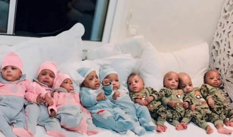 Nonuplés naissance mai 2021