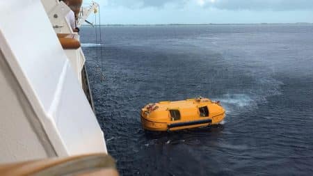 Pere sauvetage bateau