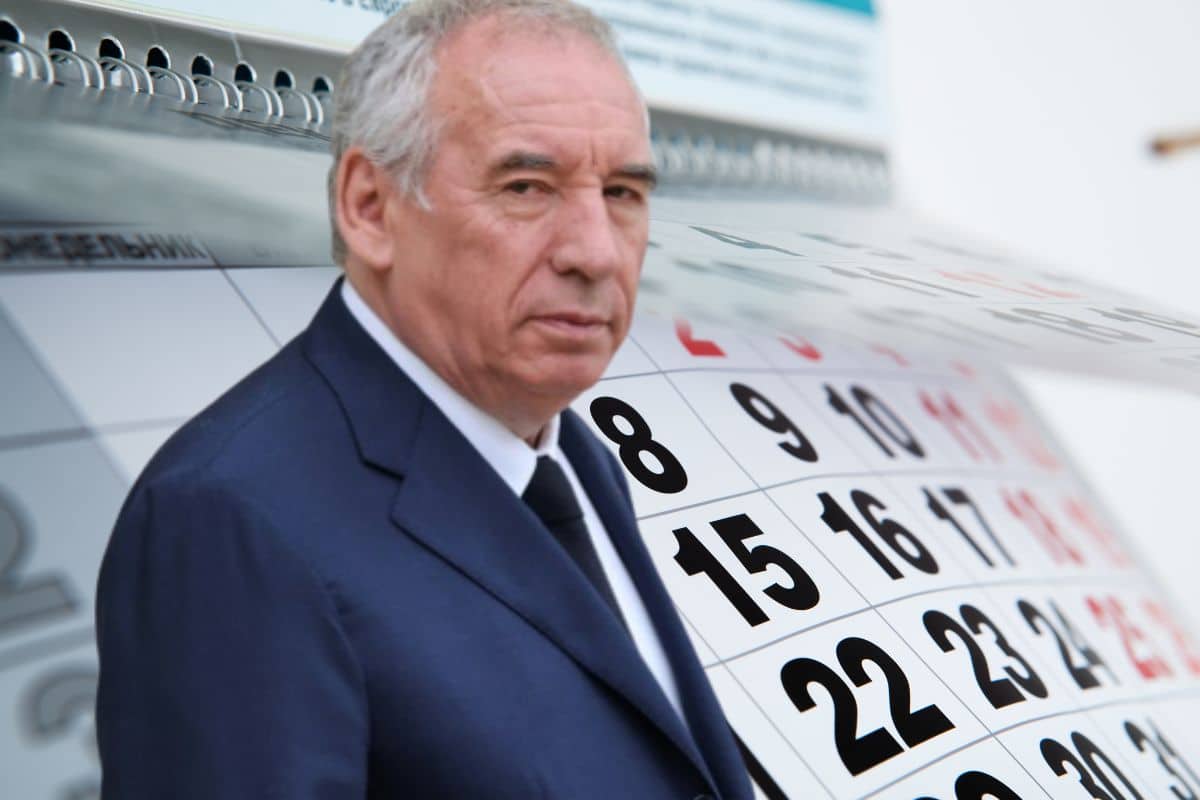 bayrou jours feries @canva @afp