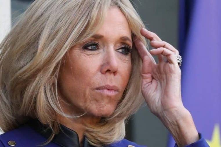 brigitte macron image @afp