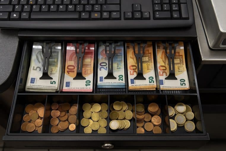Caisse supermarché
