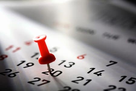 calendrier jours feries @canva