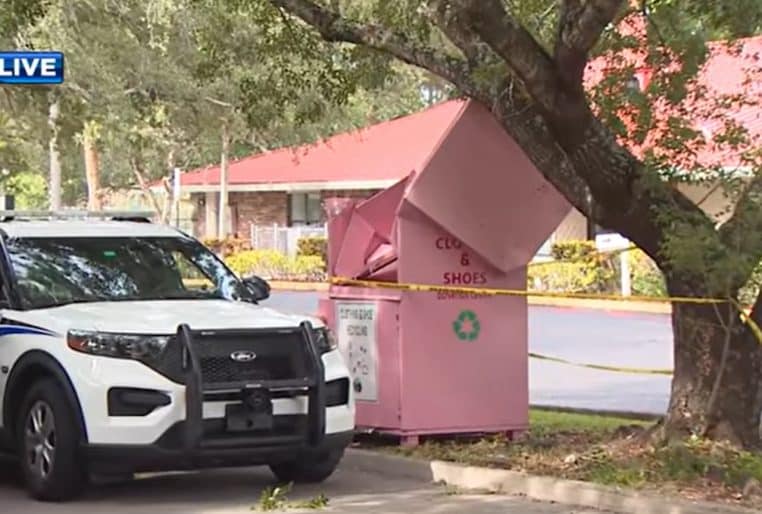 femme morte conteneur