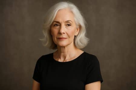 Femme robe noire