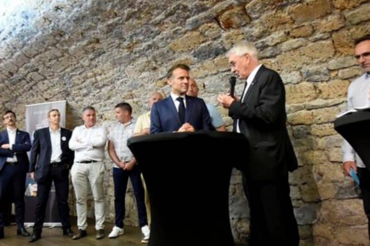 emmanuel macron @SYLVIE CAMBON