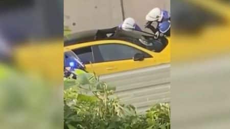 Le policier qui a tué Nahel de retour en poste