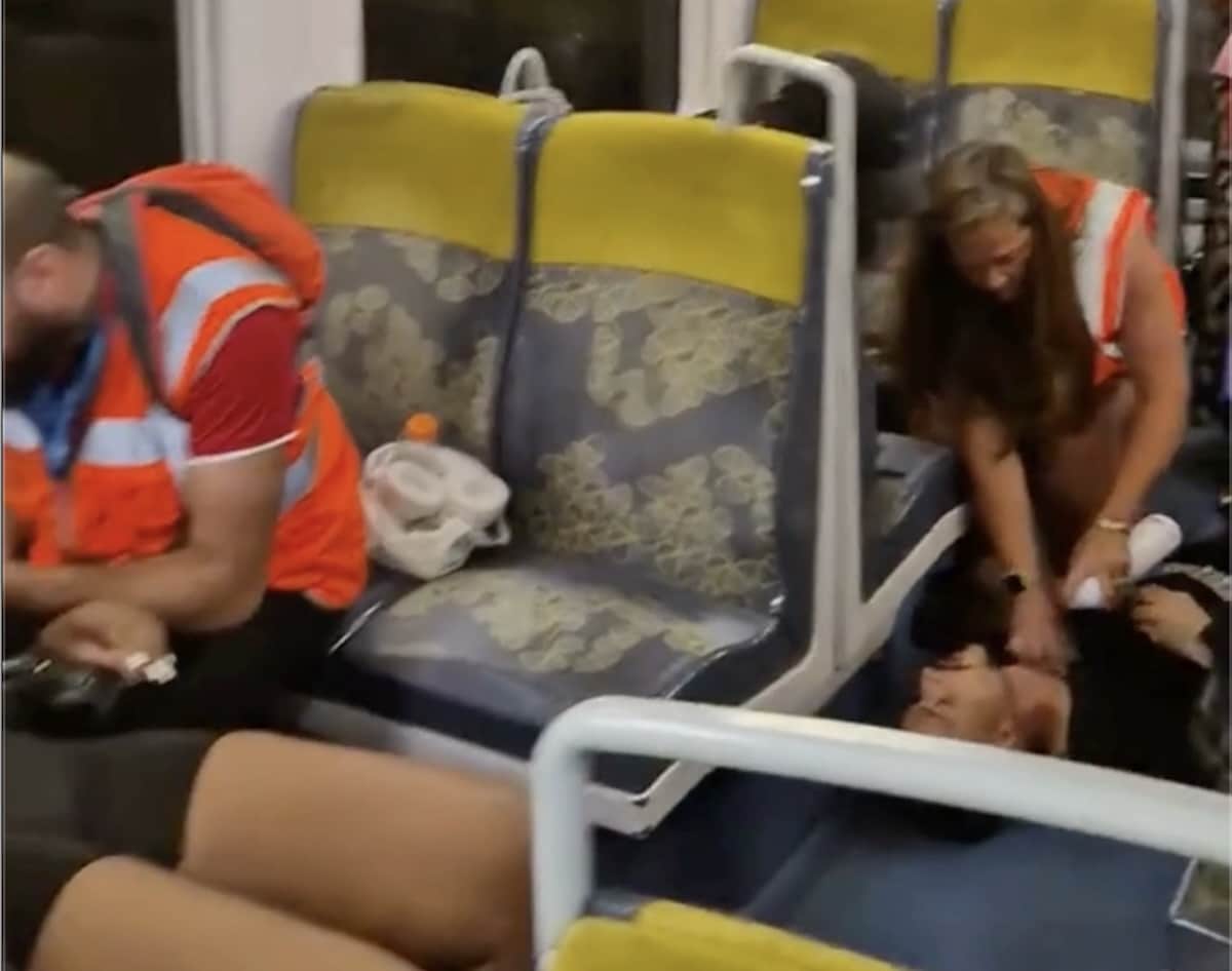 RER B secours