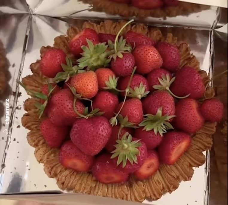 Tarte aux fraises