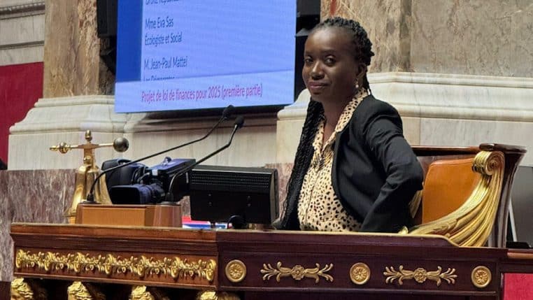 nadege abomangoli victime courrier raciste