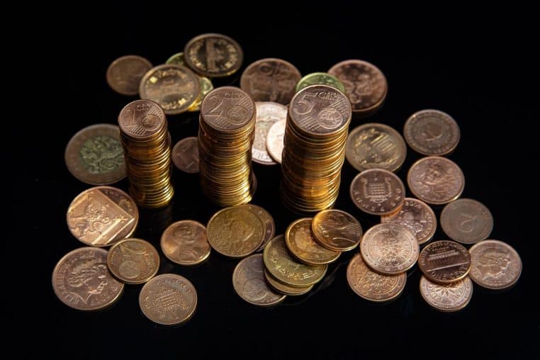 coin, still life, metal, chain, old, pile, coins, bank, timepiece, vintage, nostalgia, coin, coin, coin, coin, coins, coins, coins, coins, coins