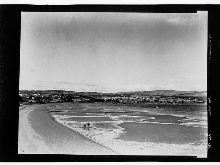 Plage de Port Lincoln, Australie-Méridionale.