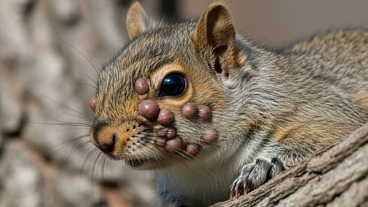 Ecureuil Gonflements