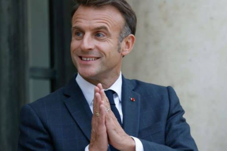 Emmanuel Macron sourire @AFP