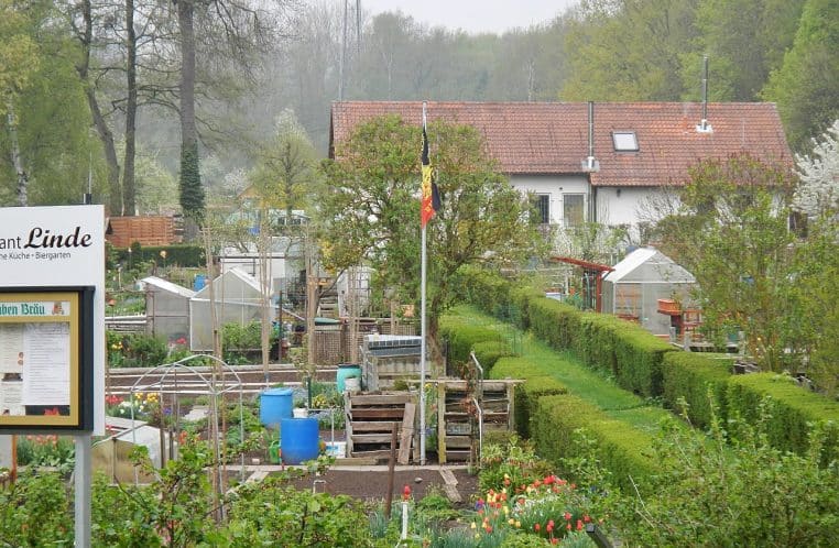 Terrasse d’un restaurant en Allemagne dans le district d’Esslingen