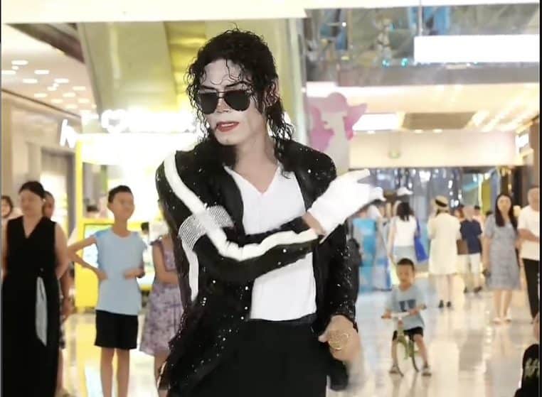 Michael Jackson sosie