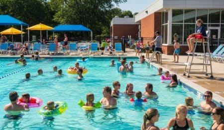 Piscine défi