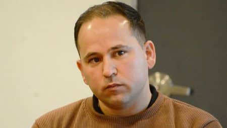 Policier Cristian Martin Galvan