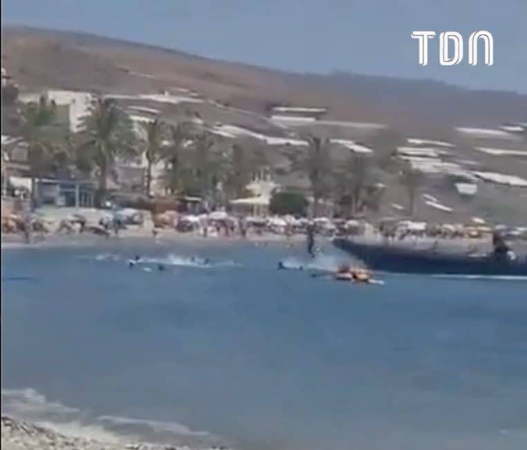 Bateau migrants plage