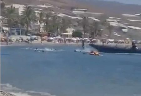 Bateau migrants plage