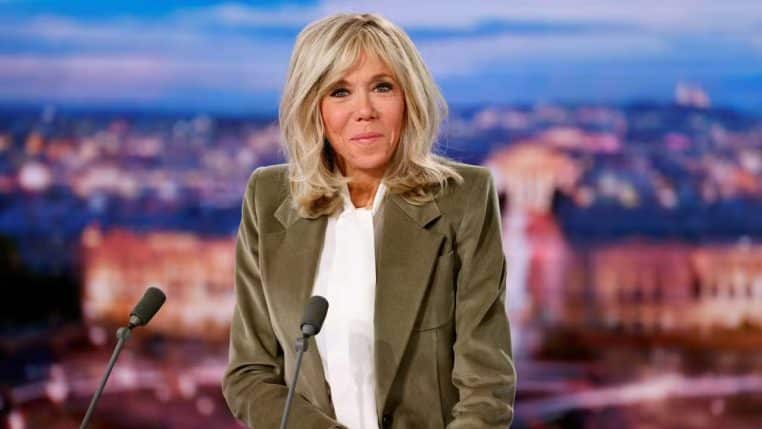 brigitte macron tv @afp