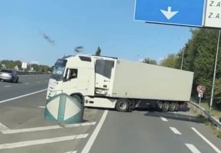 camion autoroute