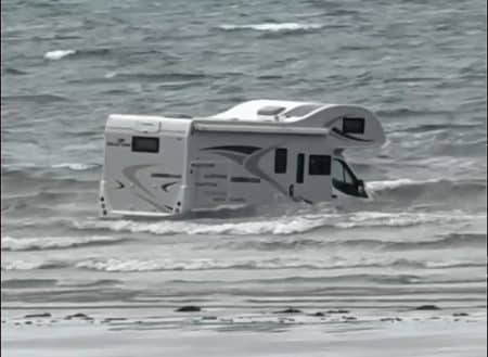 Camping-car plage