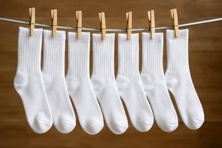 Chaussettes propres