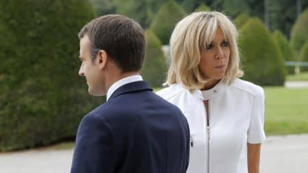 couple macron @afp
