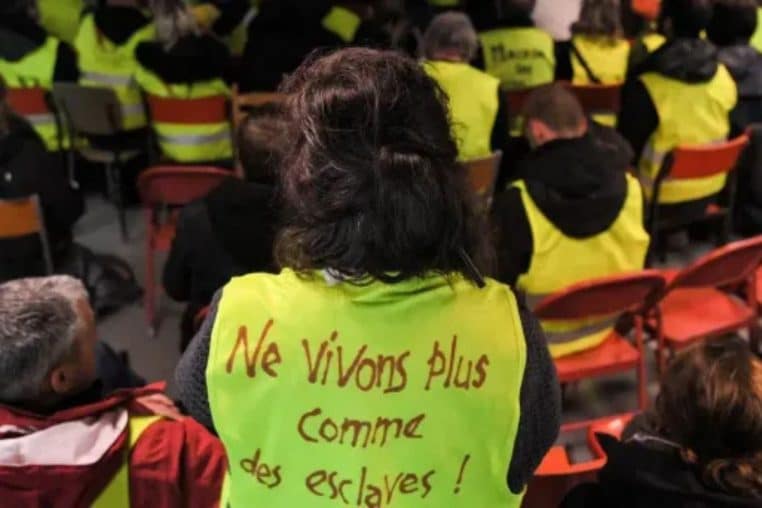 gilet jaune @AFP