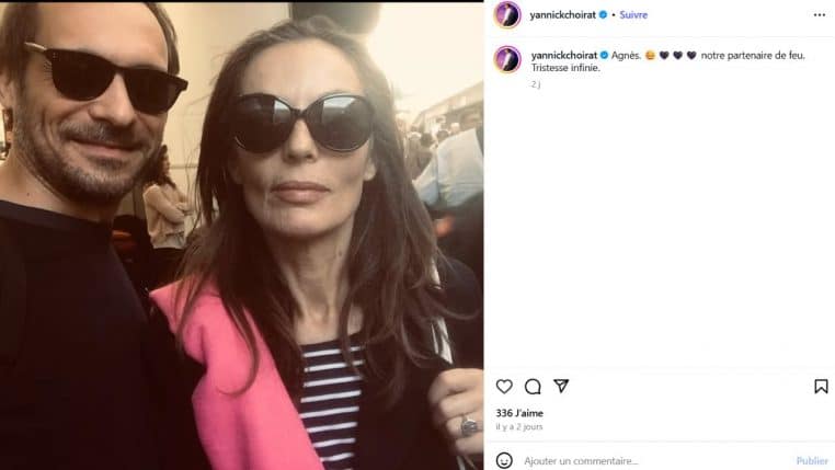 hommage agnes berthon @instagram Yannick Choirat