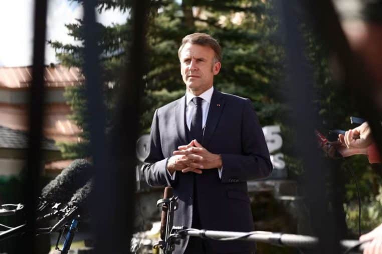 image emmanuel macron @afp