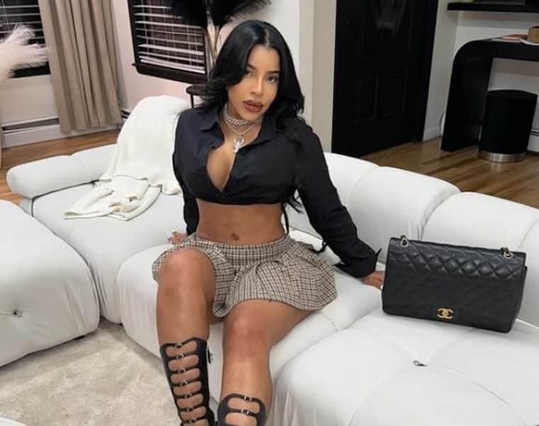 influenceuse morte circonstance glacantee