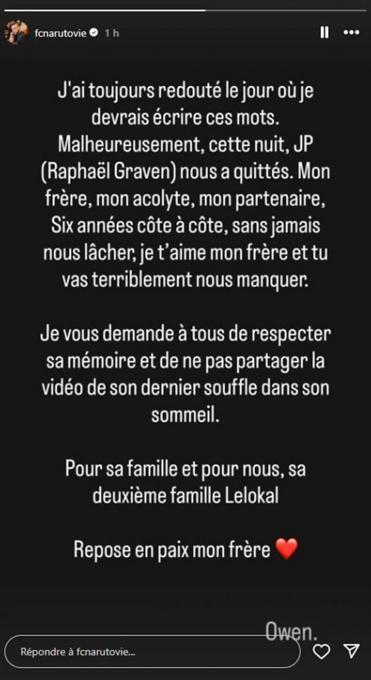 jean pormamove decede en plein direct