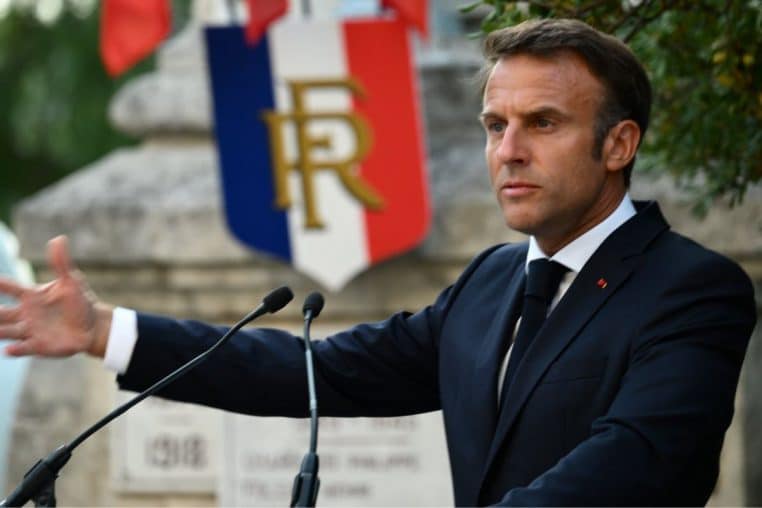 macron discours @afp