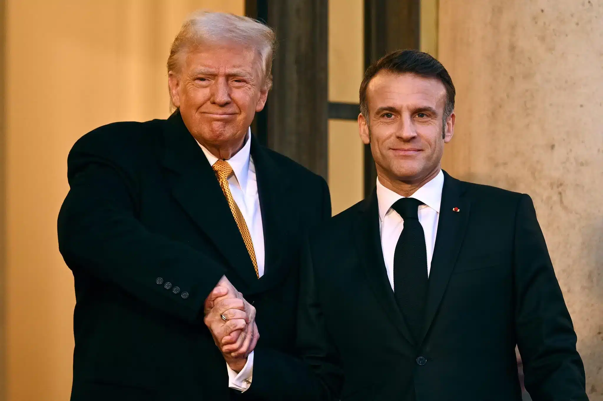 macron trump