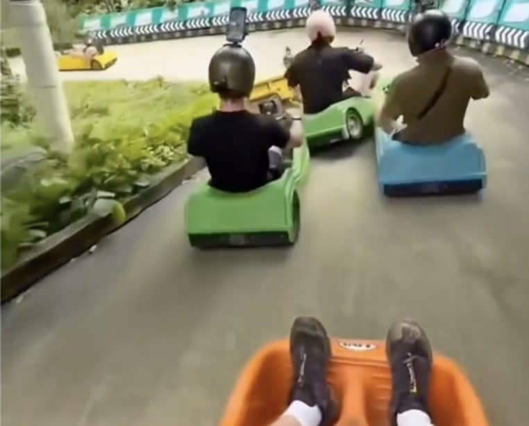 Mario Kart dans la vraie vie