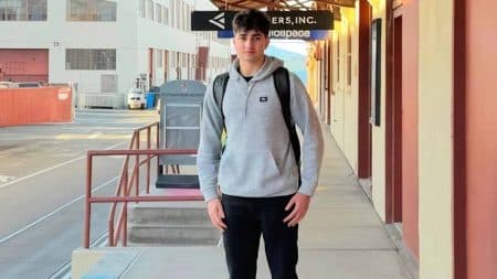 Adolescent Zach Yadegari