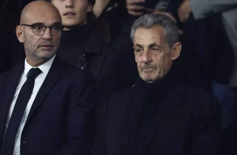 Nicolas Sarkozy au Parc des Princes, match 27 septembre 2025