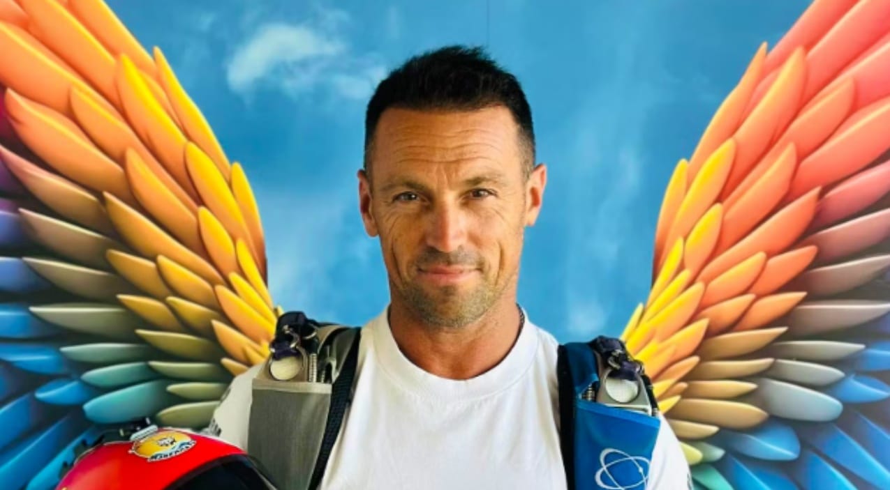 Sandro Bigozzi parachutiste