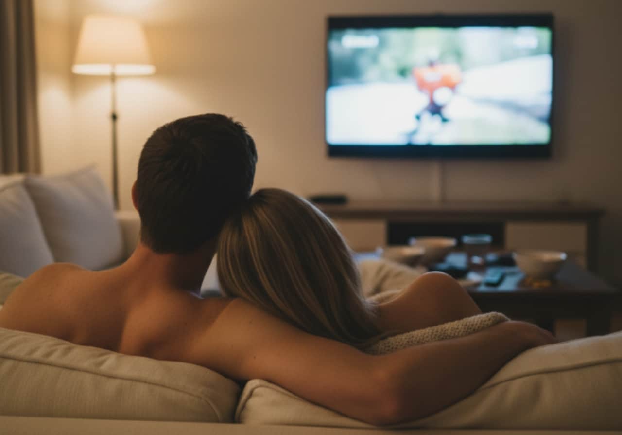 Se balader nu à la maison