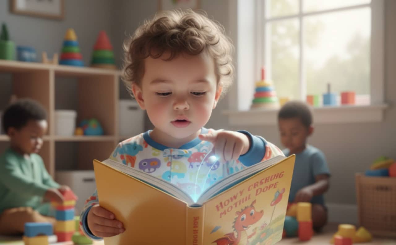 Enfant devant les écrans