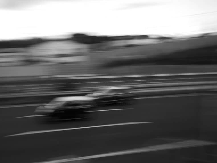grayscale photo of clouds and sky