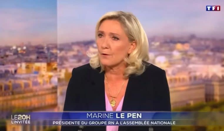 Marine Le Pen déclare la guerre aux casseurs