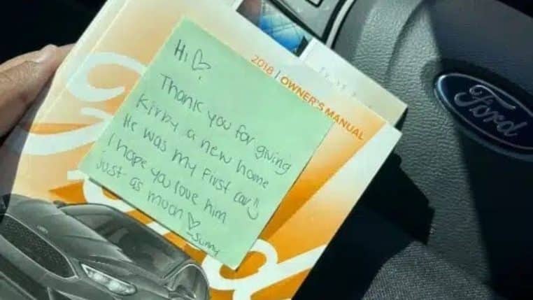 message voiture @kxmbvrly