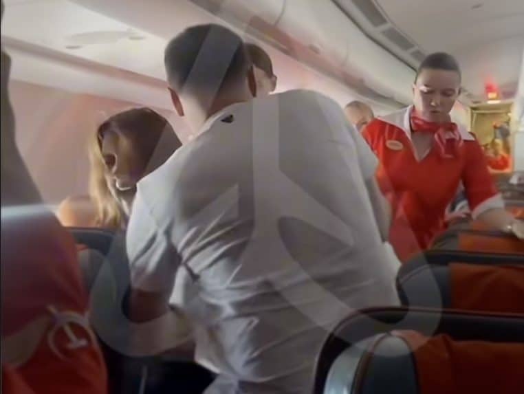 Passagère vol surclassement