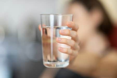 Un verre d'eau