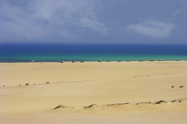 landscape, dunes, sand, nature, beach, darling, clouds, fuerteventura