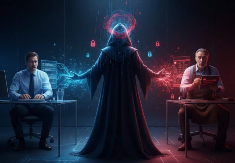 Arnaque l'homme du milieu