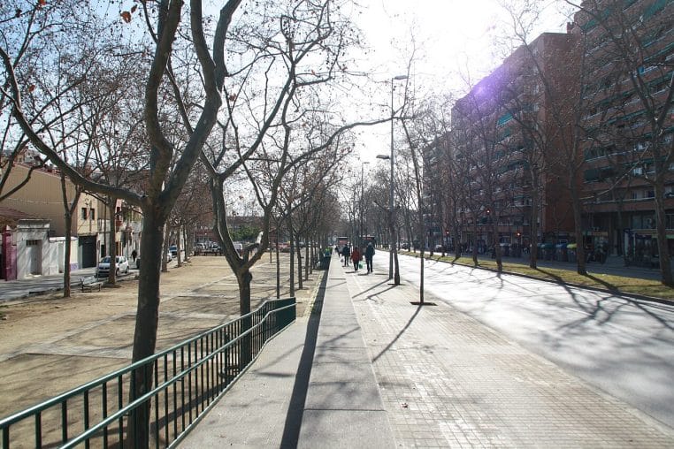 Rambla de Sant Joan à Badalona