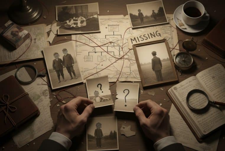 Généalogie, frère disparu